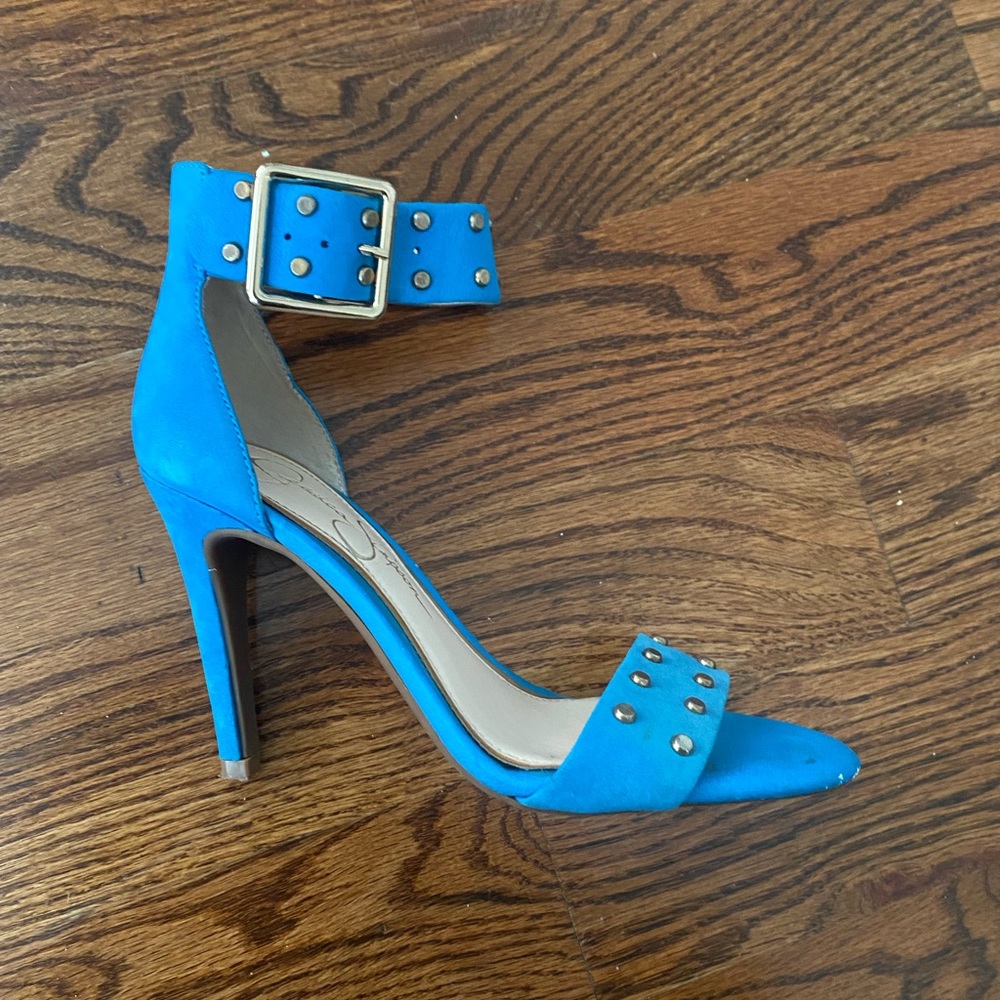 Blue Jessica Simpson stilettos size 6